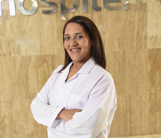 Dra. Cythia Troncoso Pediatra de Hospiten Santo Domingo